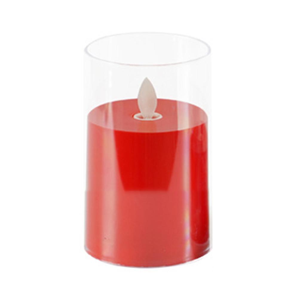 LED Electronic Candle Lights Battery Operated Candle Atmosphere Lamp  Flameless Candlesticks for Fireplace Xmas Halloween