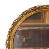 1 Pc Arrange The Table Originality Circular Photo Frame Retro Flower Carving European Mural Picture Frame Wall Mounted