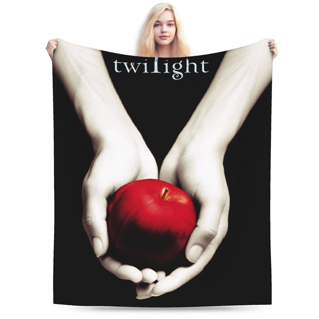 Decor Edward Plush Blanket Boy Girl The Twilight Saga Flannel Throw Blanket For Couch Bed Warm Design Quality Bedspread Gift