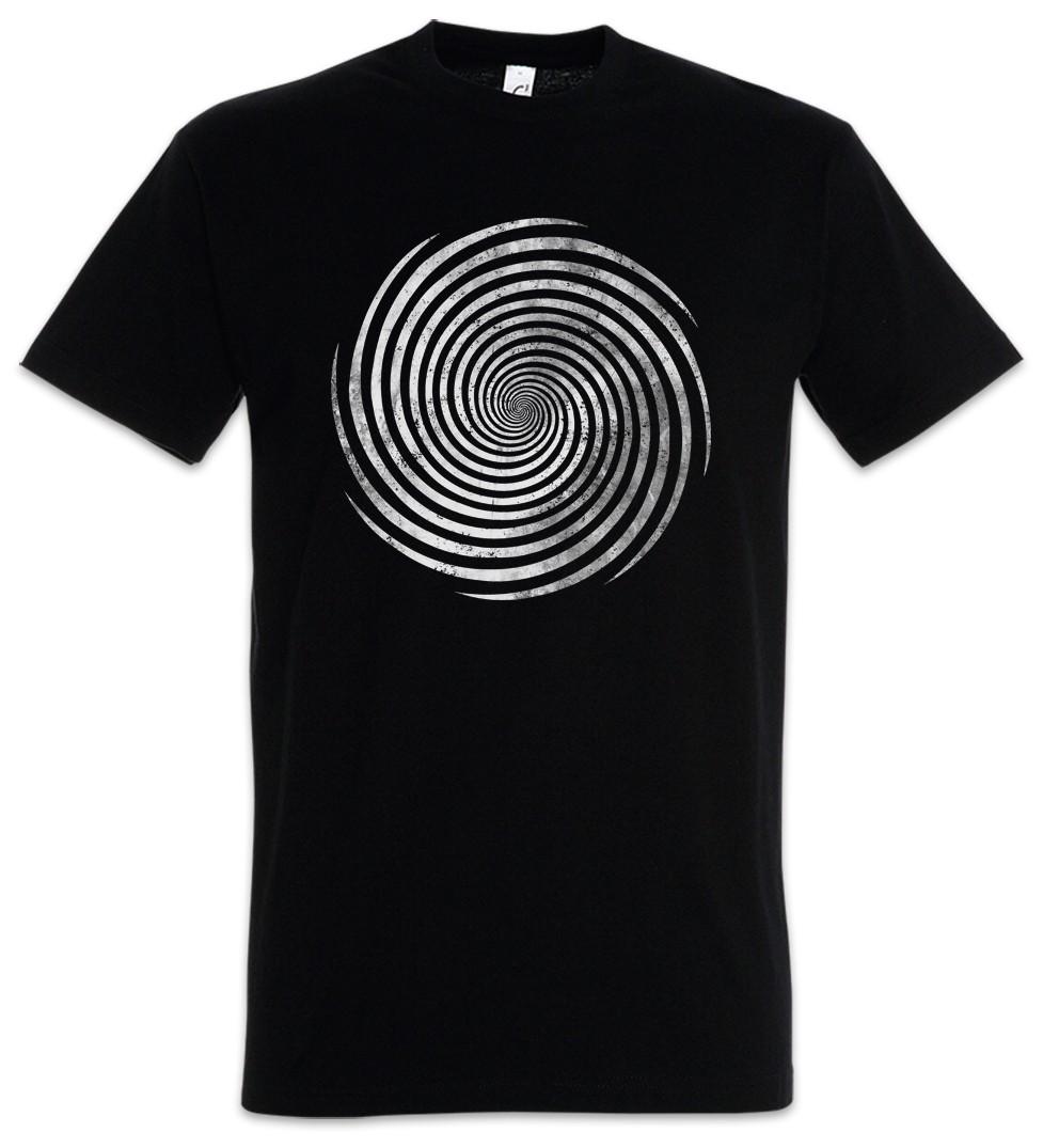 Hypno Spiral I Men s T-Shirt Mens Womens Tees Top Circle Gyro Spiral Hypnosis Hypnotizing Maze S