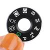 New Top Cover Button Mode Dial For 6D+3M Glue Camera Repair Parts Dial Turntable