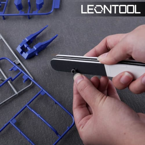 LEONTOOL Plastic Model Nippers, Single-Edged Nippers, Thin-Blade Nippers, Plastic Model Tool Set, Gate Nippers, Model Nippers with Case, for Plastic G