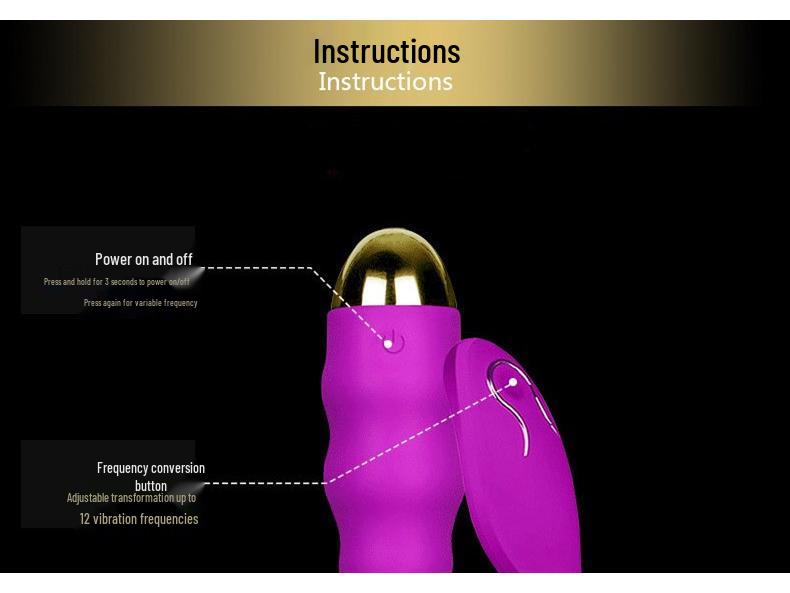 Remote Control Vibrating Egg Intimate Female Masturbator - Adult Erotic Toy