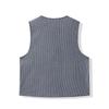 Men's suit pointed corner casual corduroy vest new autumn and winter trend vest loose coat men 7922