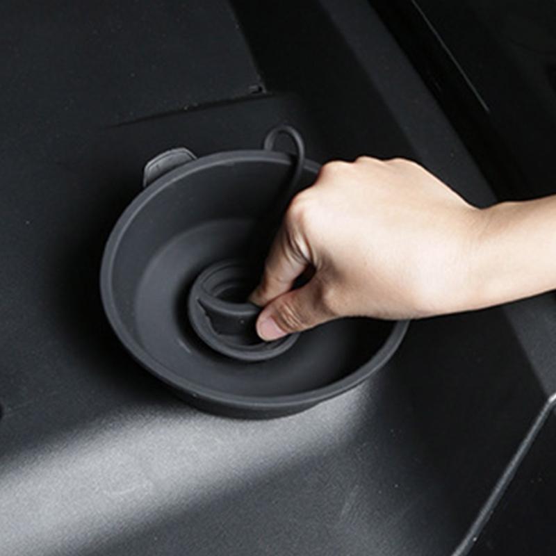 Silikonová kapalina ostřikovače čelního skla odolná proti úniku skla Síťka plnicího otvoru trychtýře pro model 3/Y Žádné rozlití Snadná údržba