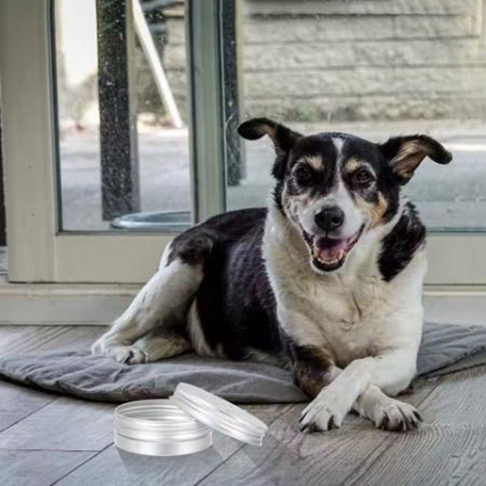 10Pcs Empty Dog Scent Training Box 60ML Sample Container Portable Aluminum Tin Can Storing Cosmetic