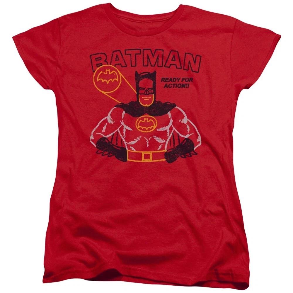 Batman  Ready For Action  Women s T-Shirt M