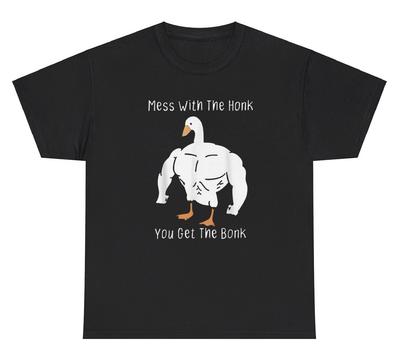 Störe das Quaken, du bekommst den Klatsch T-Shirt Lustige Alberne Ente Seltsames Zitat Tee