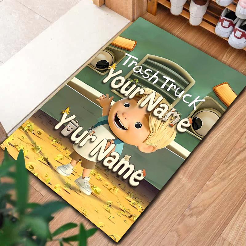 Adventure Land Custom Name Carpet Rug For Living Room Bedroom Home Sofa Decoration Kids Play Nonslip Floor Mat