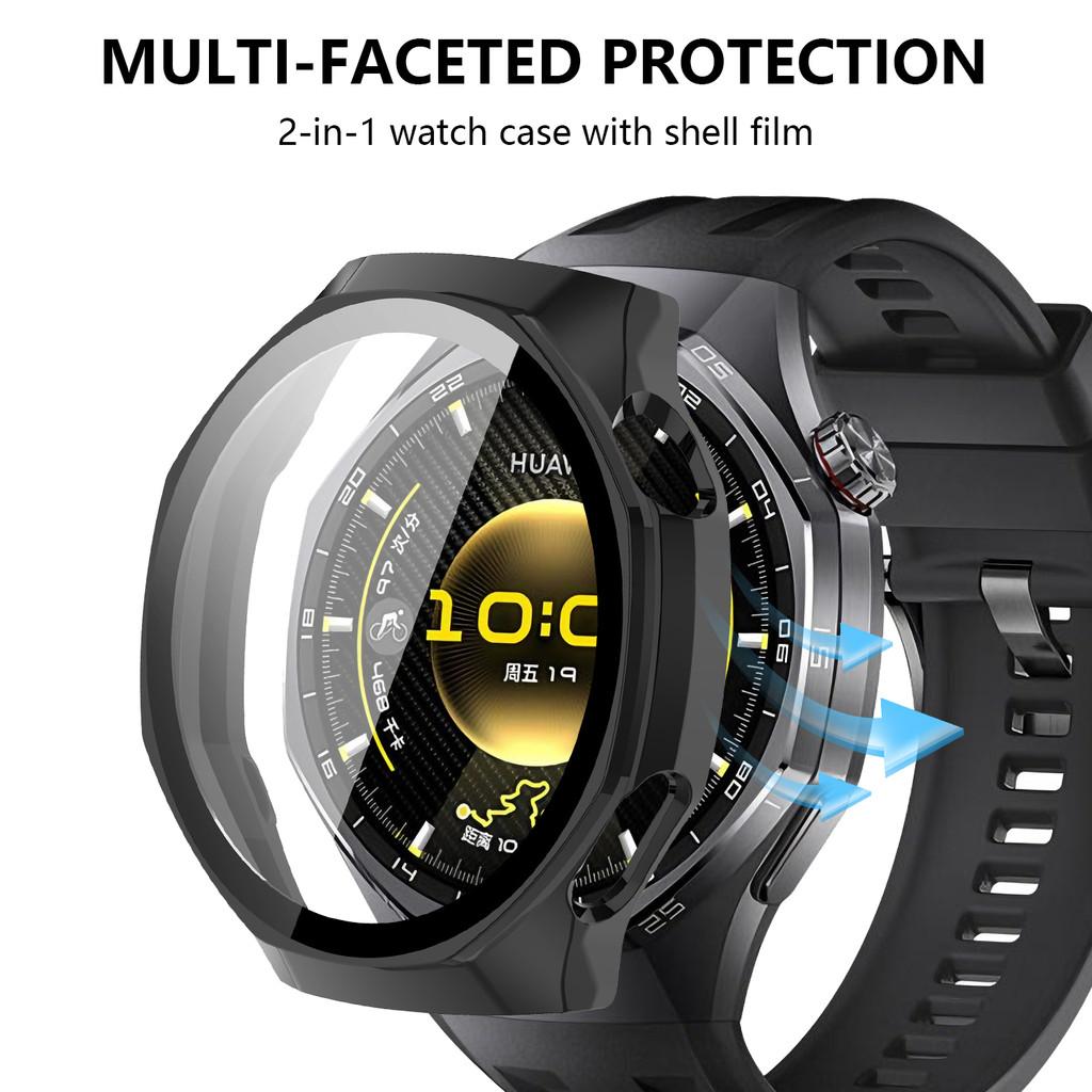 Glass+Case for Huawei Watch GT6 Pro 46mm Glass Anti-scratch Screen Protector Hard PC Protective Bumper for GT 6 Accessories