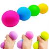 1/4Pcs Color Changing TPR Stress Ball Anxiety Relief Slow Rebound Flour Ball Portable