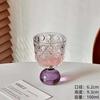 Sevimli Küre Tabanlı Cam Yaratıcı Orta Yüzyıl Viski Bardağı Baijiu Bardağı Çay İçme Bardağı Meyve Suyu Bardağı