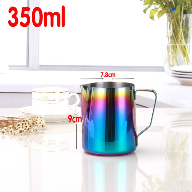 304 Stainless Steel Milk Frothing Cup Espresso Barista Pitcher Cream Maker Frothing Jug Kitchen Latte Pot Coffee Accessories