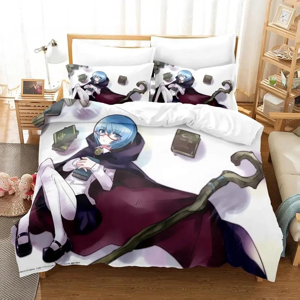 3D Print Anime Zero no Tsukaima Bedding Set Single Twin Full Queen King Size Soft Duvet Cover for Adult Kid Bedroom