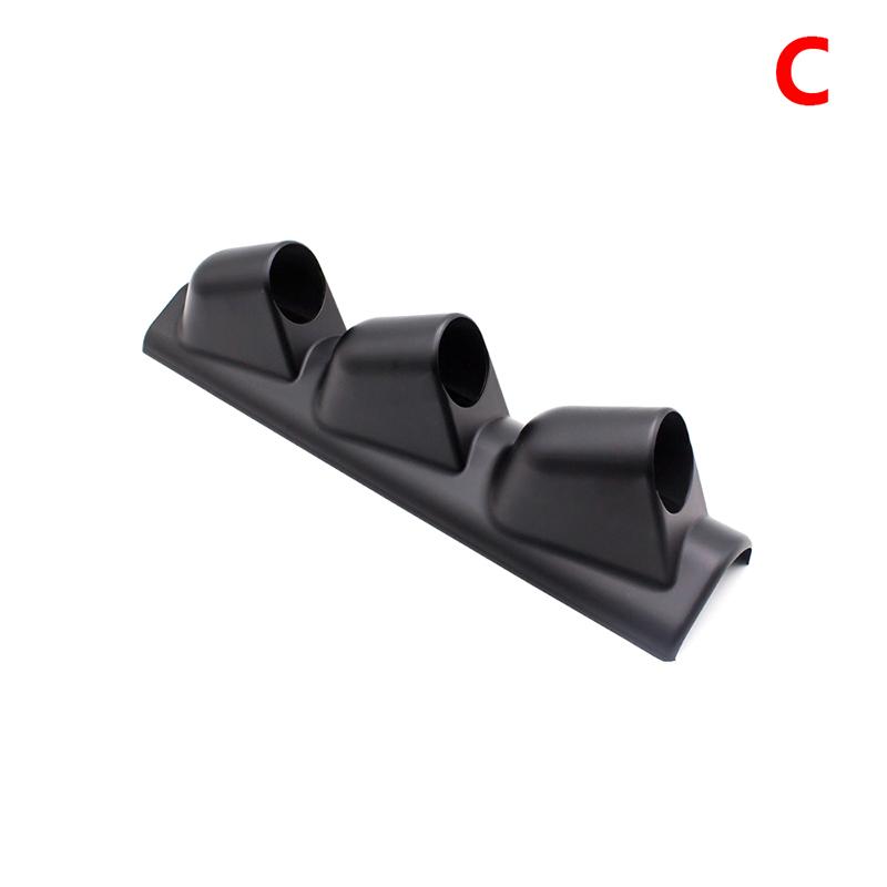 Supporto per Manometri Universale per Auto da 2 Pollici 52 Mm Nero Singolo Doppio Triplo Pod Sinistro per Auto con Guida a Sinistra per Pod da 2 Pollici 52 Mm