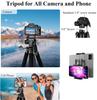 190cm Camera Tripod Smartphone Tripod Head Rotatable Remote Control Storage Bag Pan Handle Quick Shoe Compatible 3-Way 360° SLR/Video