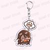 Heiße Anime Alien Bühne Schlüsselanhänger für Frauen Zubehör Tasche Luka Ivan Till Mizi Hyuna Sua Schlüsselanhänger Schlüsselanhänger Schmuck Fans Geschenke