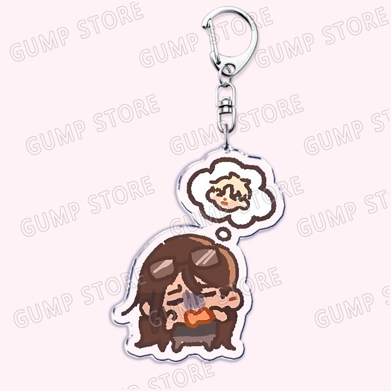 Heiße Anime Alien Bühne Schlüsselanhänger für Frauen Zubehör Tasche Luka Ivan Till Mizi Hyuna Sua Schlüsselanhänger Schlüsselanhänger Schmuck Fans Geschenke