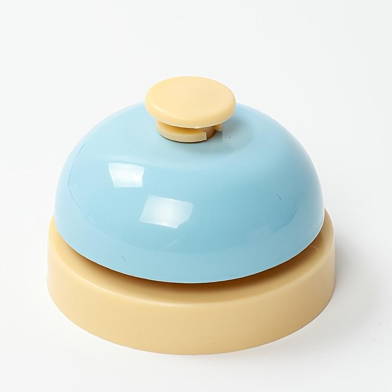 Set of Assorted Colors Modern Metal Hand Bell -Call Bell for Kitchen, Restaurant, Bar,Table Games, Pet Training, Interactive Fun