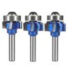 1 PCS 6mm/6.35mm/8mm ShankCorner Round Router Bit R1 R2 R3 Trim Edging Woodworking Mill Classical Cutter Bit for Wood