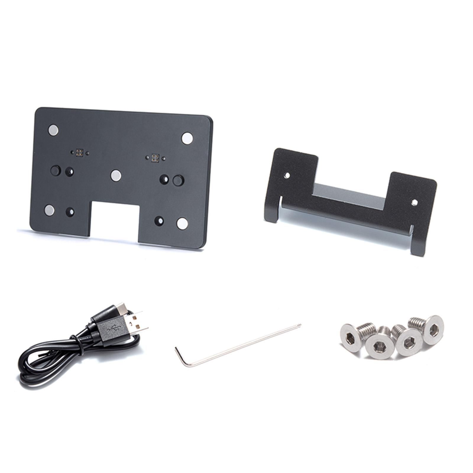 

Магнитная USB-док-станция для зарядки и подставка для Panda Touch Организация и замена компонентов в рабочих пространствах 3D-печати чёрный