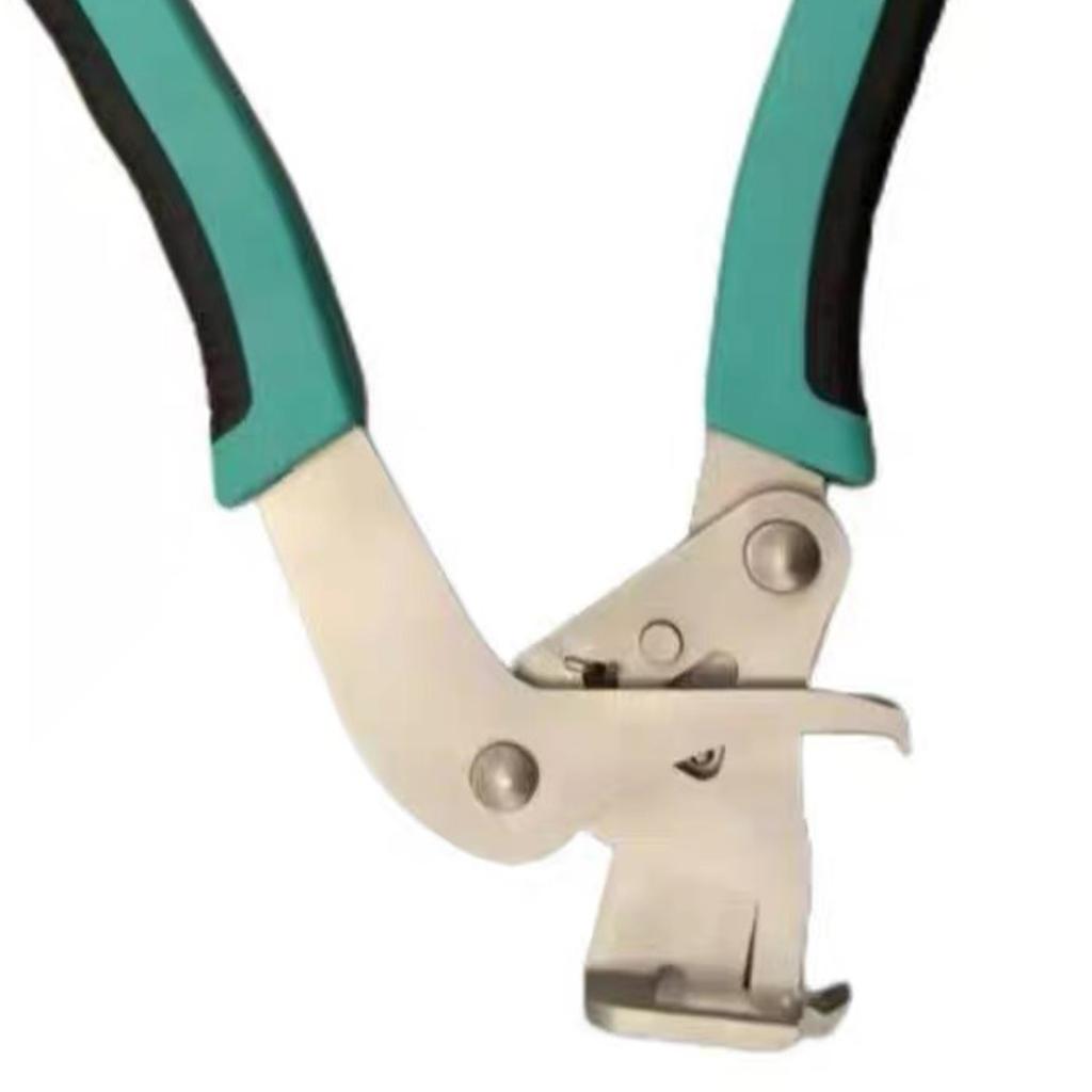 Car Clip Pliers Heavy Duty Alloy Construction Effort Saving Lever Design Anti Slip Ergonomic Handle for Rivets Bolts Dashboards