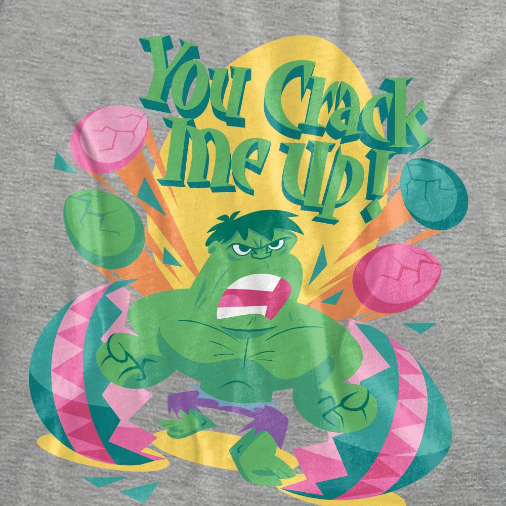 The Incredible Hulk Womens/Ladies You Crack Me Up Heather T-Shirt
