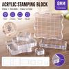 Acryl Silikon Klare Stempelblöcke Für Scrapbooking DIY Album Karten Dekoration Prägegriff Starterform Stempel