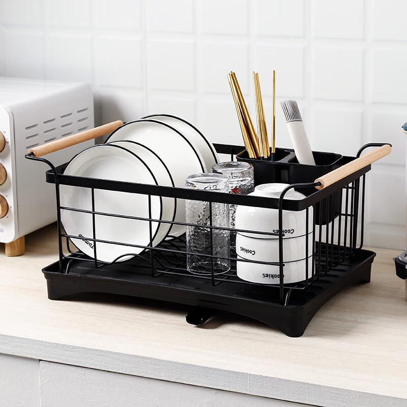 Nordic Foldable Stainless Steel Dish Drying Rack