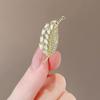 Elegant Pearl Brooch for Women's Suits - High-End Jewelry Pin