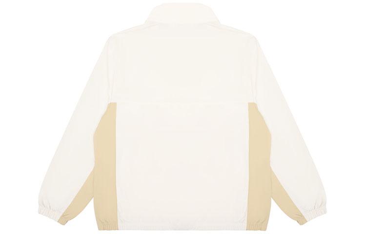 New Balance Jackets Men's Ivory Stand Collar Moderate Other AMJ13358-IV