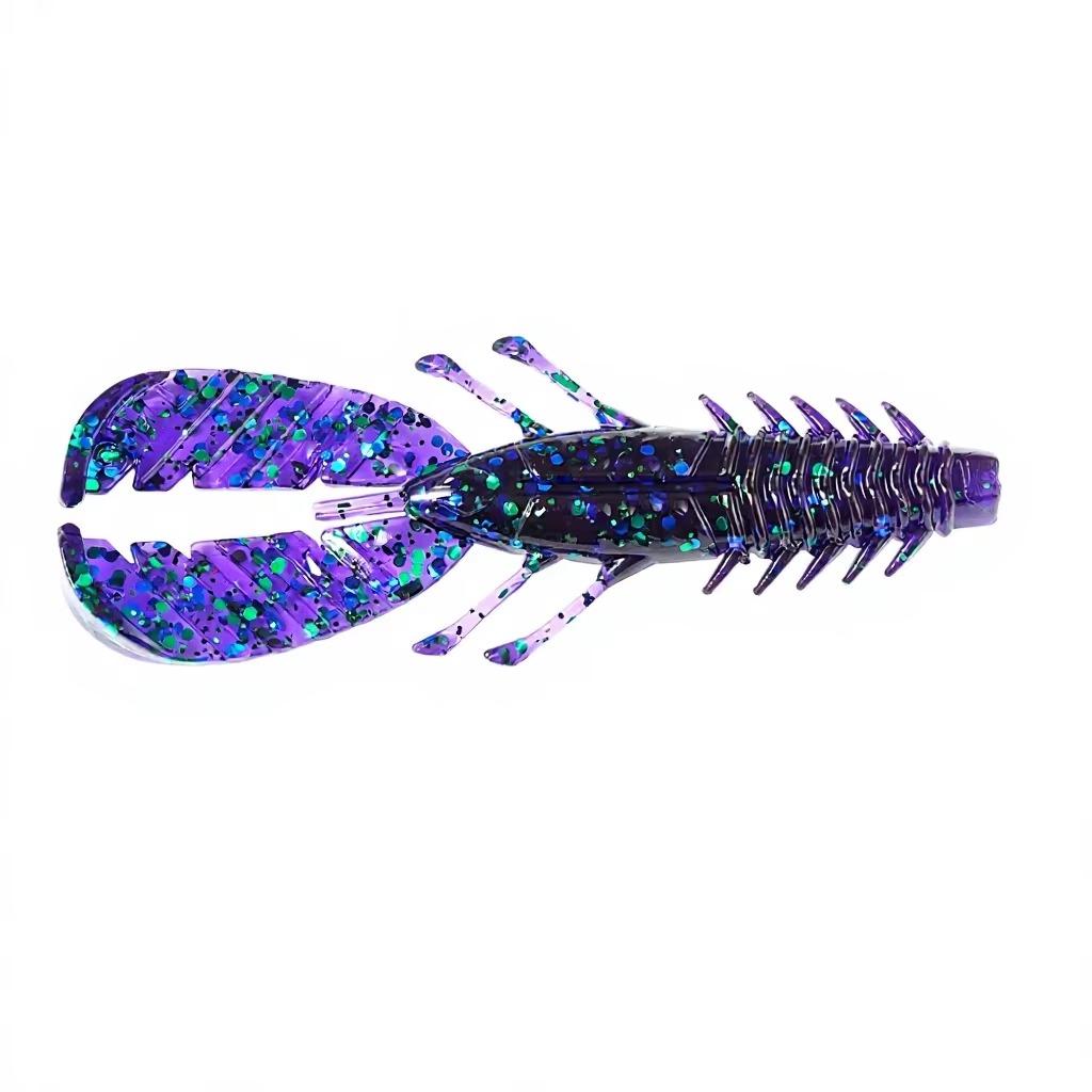 Factory Direct 75mm 3.7g Delicate Shrimp Soft Bait 8pcs Pack for Bass Carp Bottom Feeding Predator Fishing