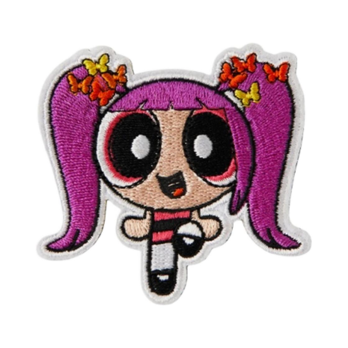 NewJeans x The Powerpuff Girls Coller Wappen Reverse Sticon Hanni ONE SIZE
