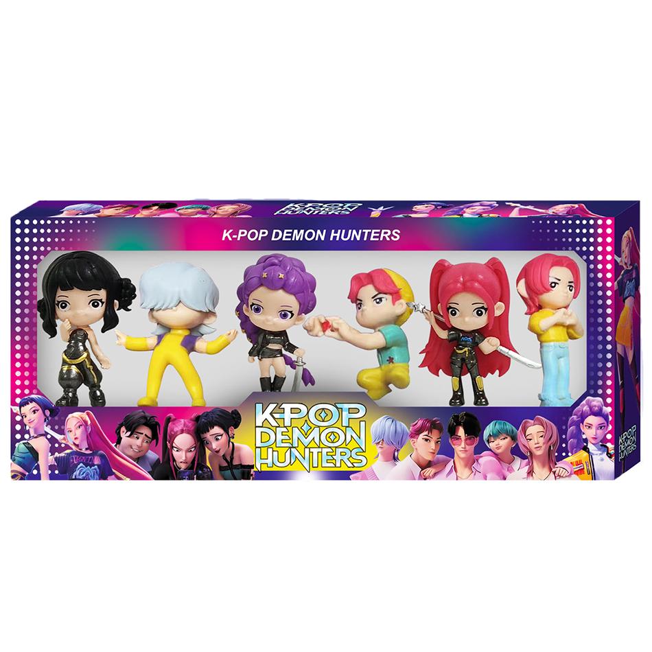 Neue Kpop Devil Hunter Rumi Zoey Mira Saja Jungen Anime Mädchen/Jungen Gruppe Sammlung Desktop Schmuck Kindergeschenke Box