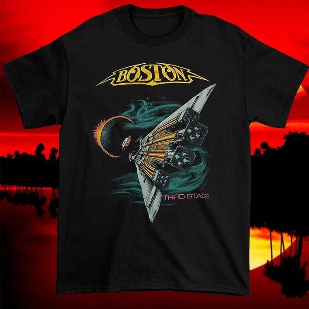 New Boston Rock Band Gift For Fans Unisex S-5XL Shirt NW02_140 L