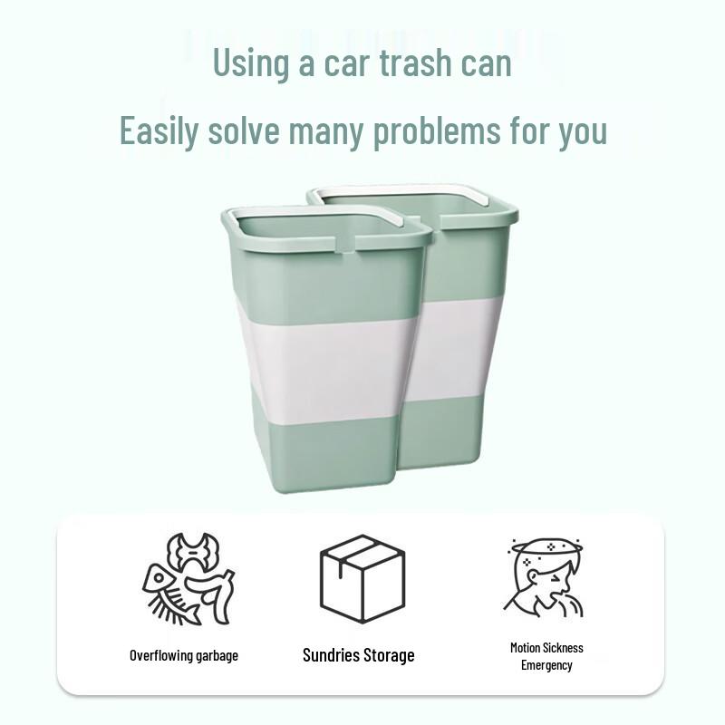 Portable Car Foldable Bucket