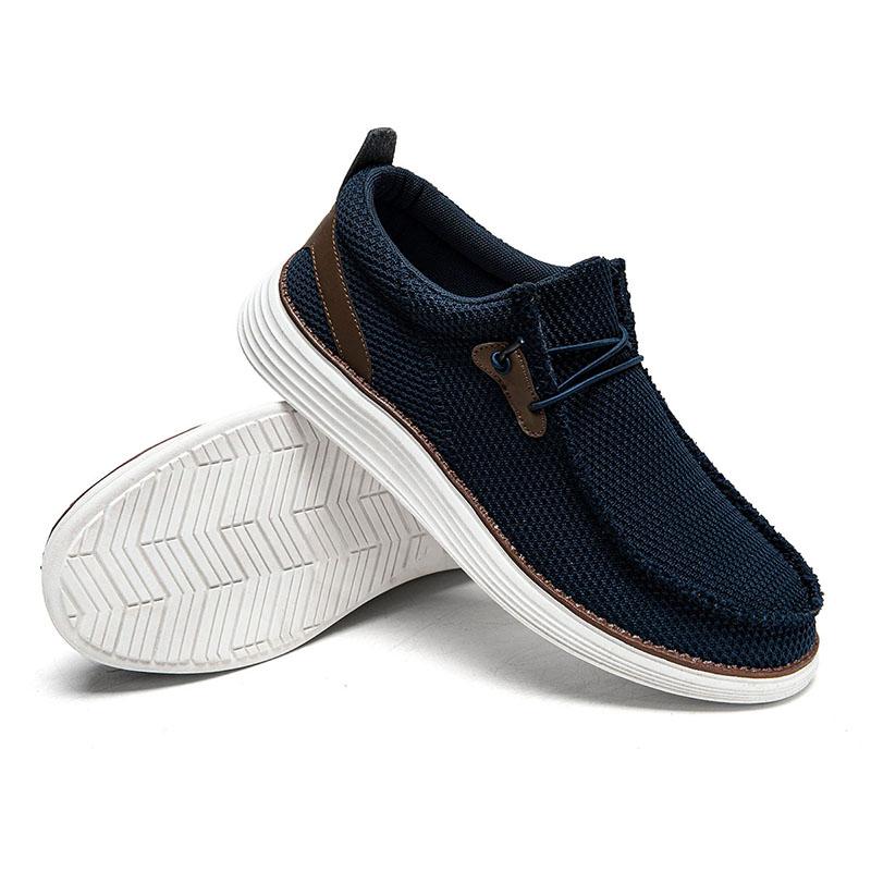 Fashion Fujeak Lightweight Men Shoes Loafers For Men Comfortable Breathable Walking Sneakers Tenis Jogging Casual Gym Footwear