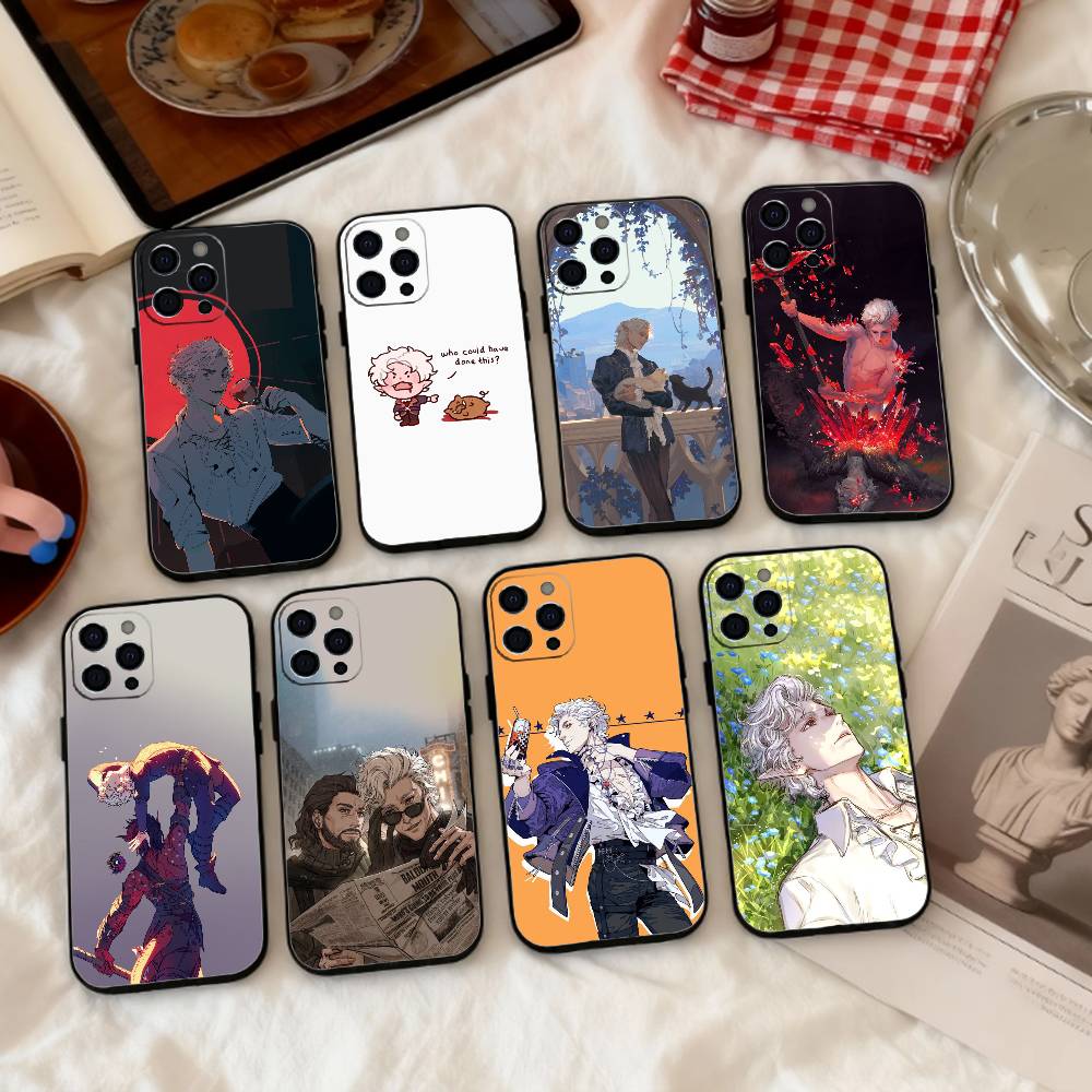 CRPG A-Astarion B-Baldurs G-Gate 3 Phone Case Silicone Soft For IPhone 17 16 15 14 13 12 11 X XR Plus Pro Max Plus