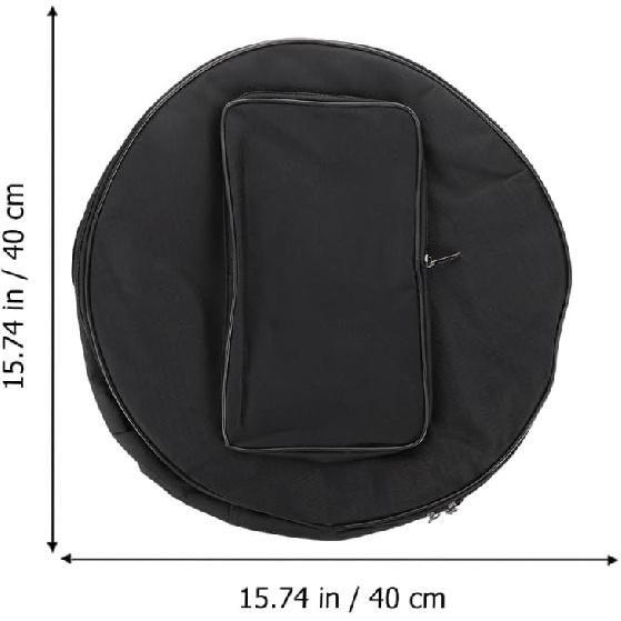 Padded Portable Snare Drum Case, 13-14 Inch Snare Drum Carrying Backpack with Shoulder Strap and Carry Handles, Drum Bag Case for, Storage And