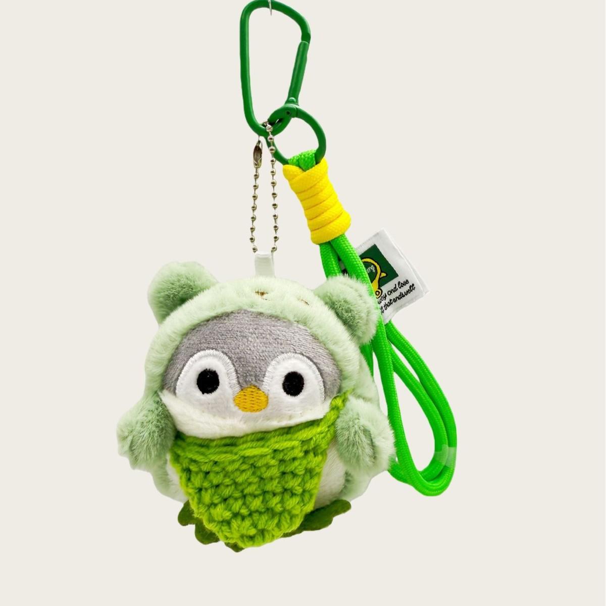 

Cute Plush Little Penguin Doll Endorsement Bag Badminton Pendant Doll Pendant Couple Keychain Premium Sense