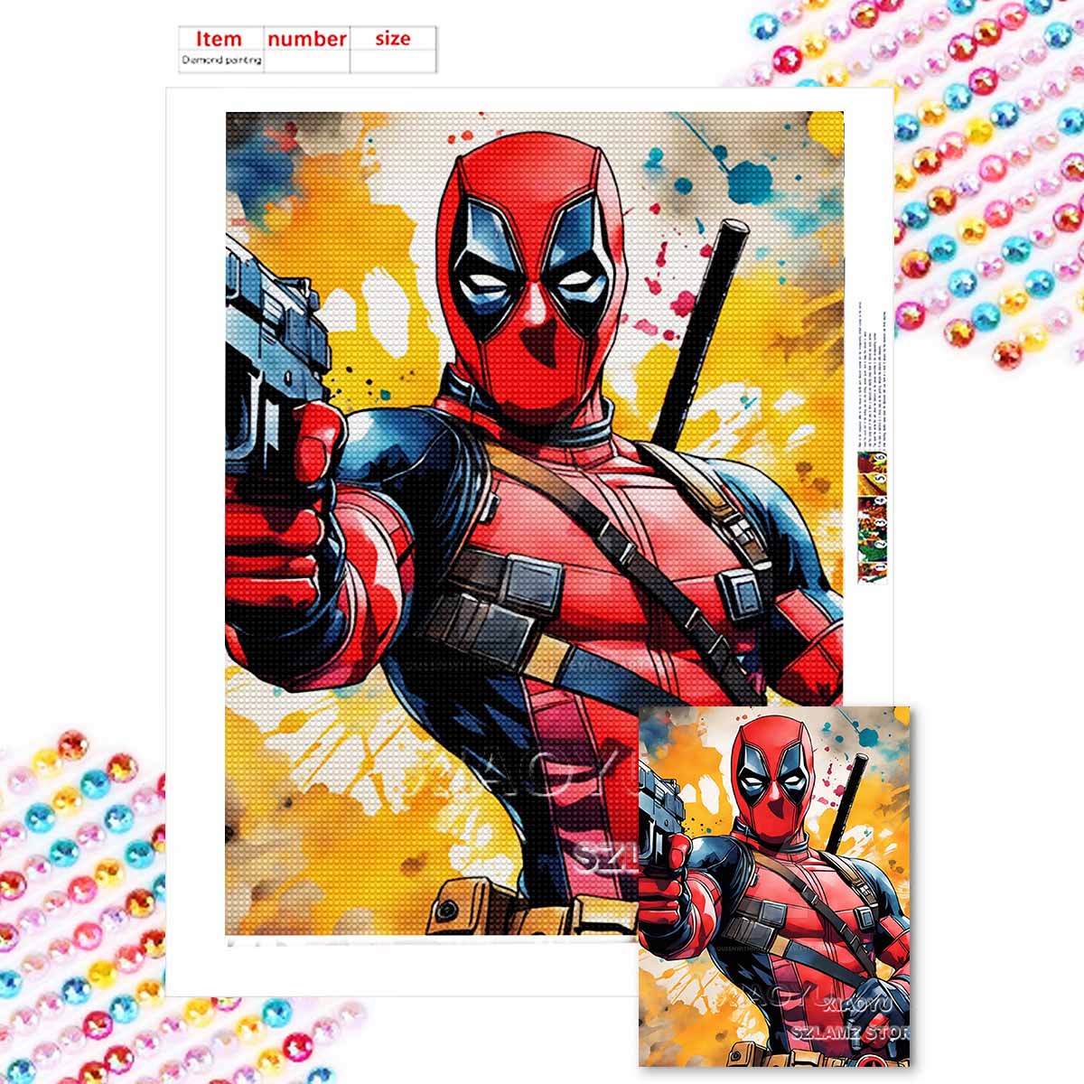 

Наборы для алмазной вышивки 5D DIY для взрослых, наборы с полными круглыми кристаллами для начинающих для украшения стен дома Round 20x30cm