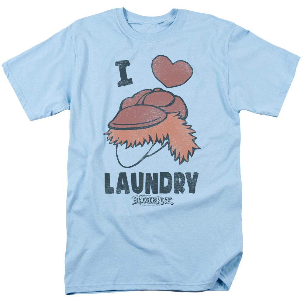 Fraggle Rock Laundry Lover Jim Henson Licensed Adult T-shirt XXXL