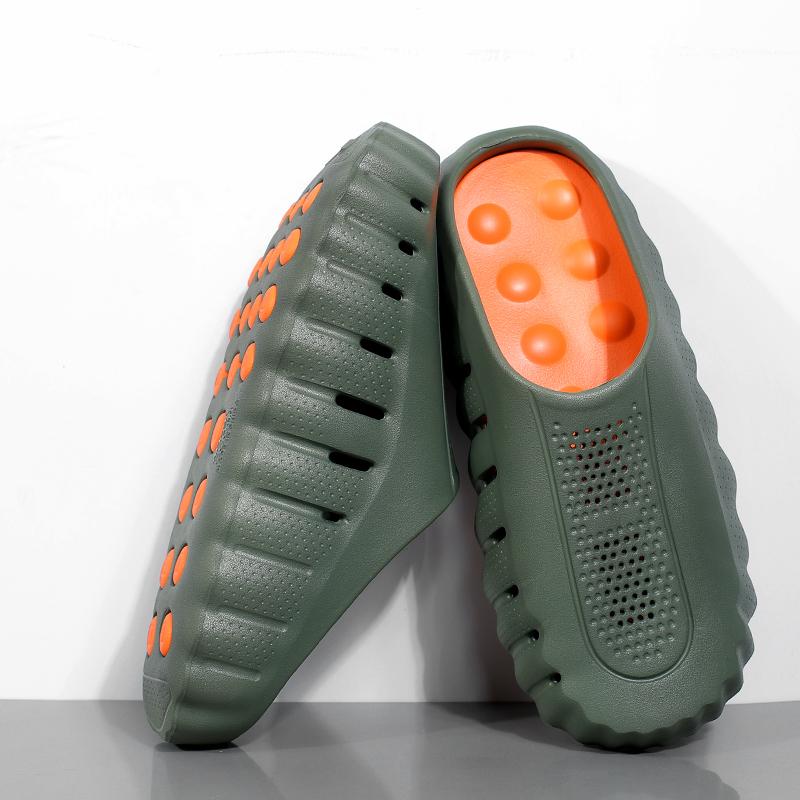 Yaz Erkek Sandalet Plaj Terlik Moda Açık Terlik Rahat Plaj Su Sporları Ayakkabı Nefes Hollow Flip Flop Ucuz Erkek Aqua Sneaker