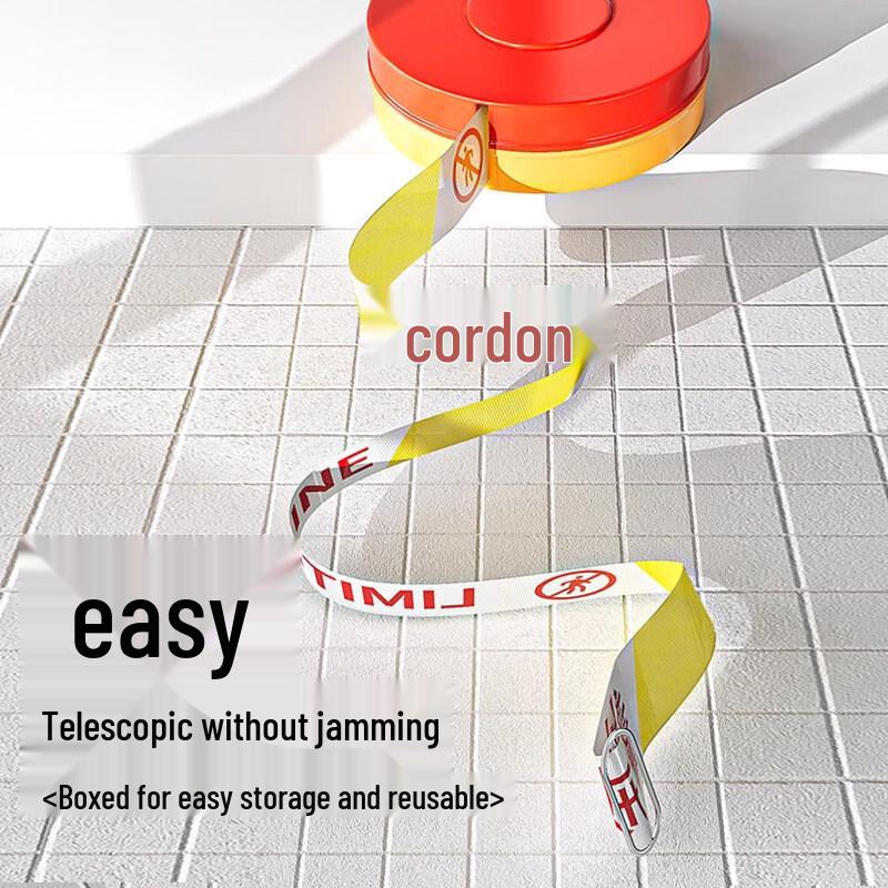 Reflective Retractable Safety Warning Tape