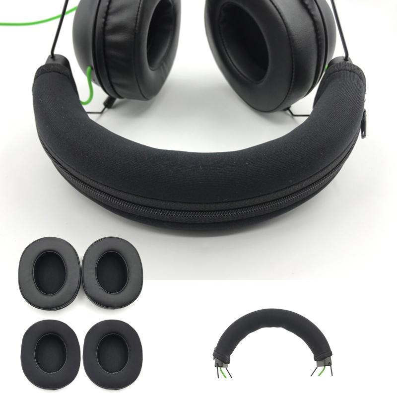 Cuscinetti auricolari in schiuma per cuffie da gaming Blackshark V2X V2Pro V2SE Cuscinetti auricolari qualificati Cuscino con cerniera per cuffie