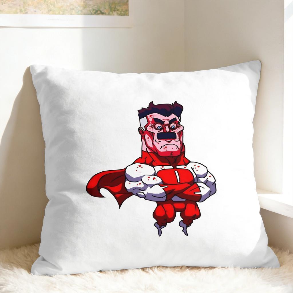 Comic I-Invincible Hero Pillowcases Novelty Pillow Case For Sofa Car Home Decor Print Pillow Cover