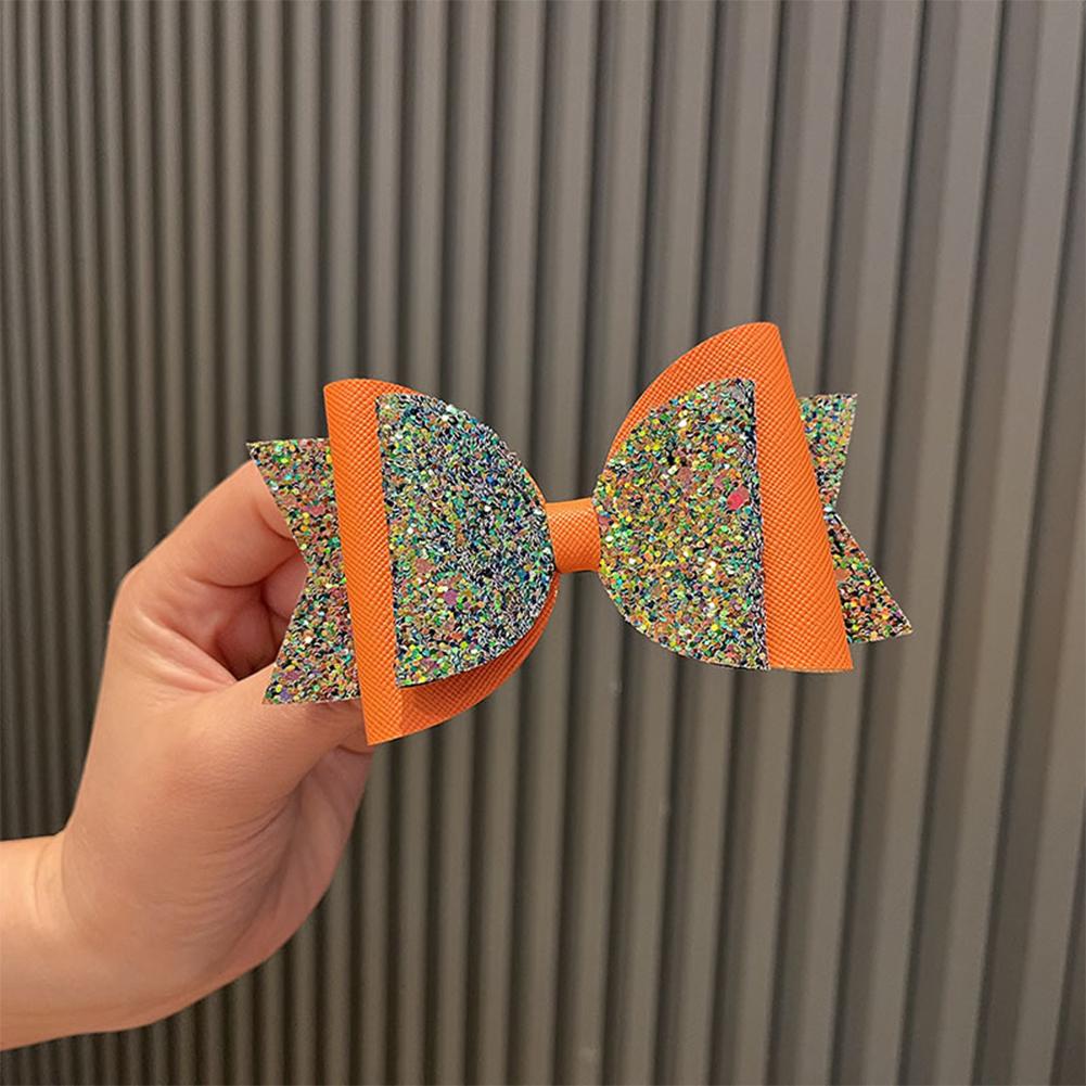 Fashionable Halloween Elements Pumpkin Hairband Single Piece Multi-Color Cute Girls Halloween Gift