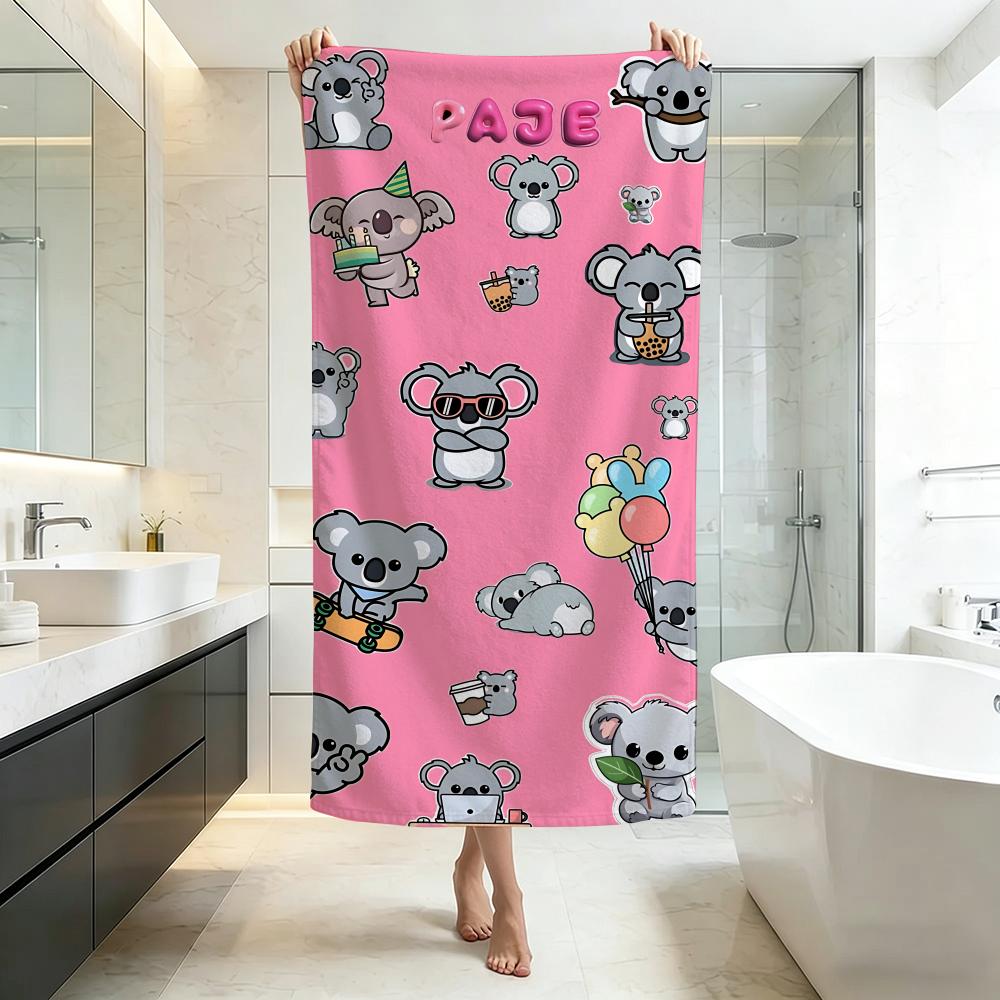 Cute K-KoalaS Towel Five-Star Hotel Quality Eco-Friendly Ultra Soft Thick Towels & Beach Towels