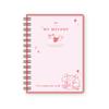 Tees Factory Sanrio Decollection Notebook Pink & Red SR-5543453PR