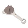 4 in 1 Jar Opener Adjustable Stainless Steel Lid Remover Manual Can Opener for Kitchen Jars Bottles Cans Khaki